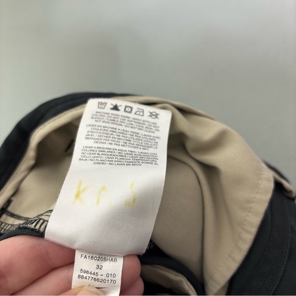 Nike Men's Golf Training Pant Black Size 32 Zip Flat Front Straight Leg - Picture 9 of 15